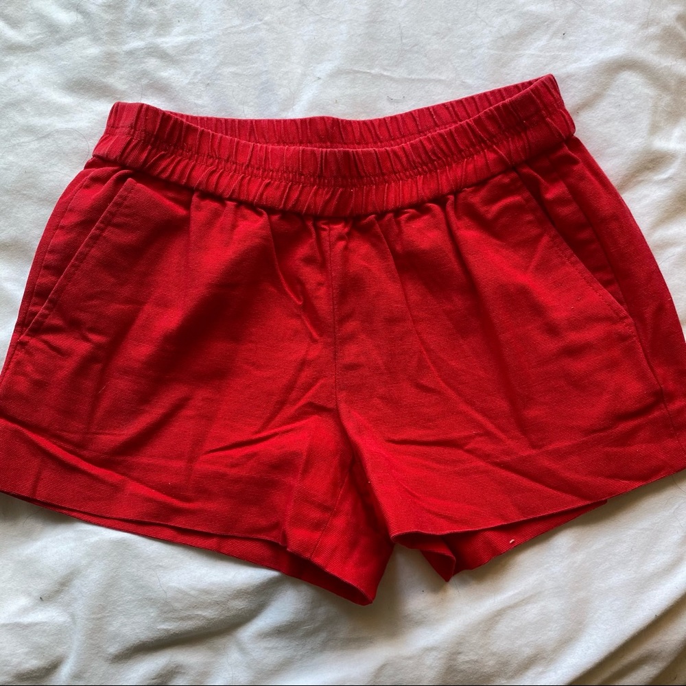 JCrew Cinched Waist Chino Shorts